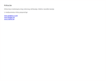 Tablet Screenshot of krtica.ba